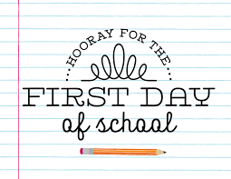 Hooray for First Day of School